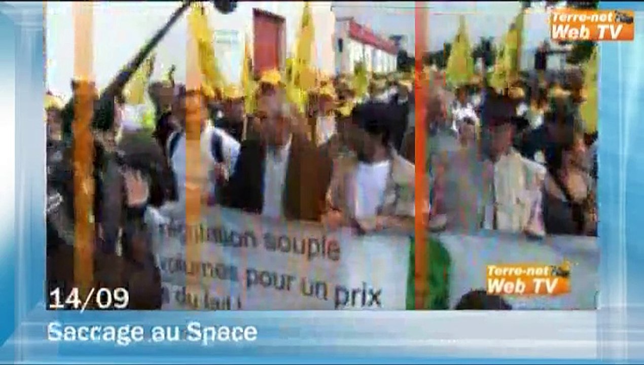 Saccage au Space, versement anticipé des aides Pac, Terrion... Retrouvez les événements qui ont marqué l’actu de la semaine