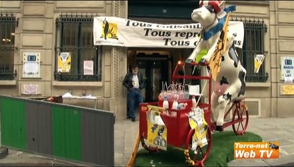 Dans la Maison du lait, André Bouchut en grève de la faim: « Jusque là, le ministre s’est dégonflé ! »