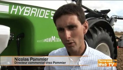 Pommier s’inscrit dans le haut de gamme avec la sortie de son premier pulvérisateur traîné