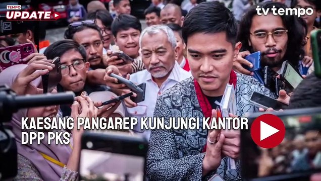 Ketua Umum PSI Kaesang Datangi DPP PKS, Bahas Pilkada Jawa Tengah?