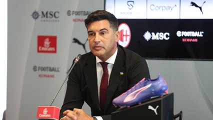 Paulo Fonseca's presentation press conference