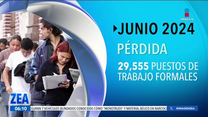 Se perdieron 29 mil 555 puestos de trabajo formales en junio: IMSS