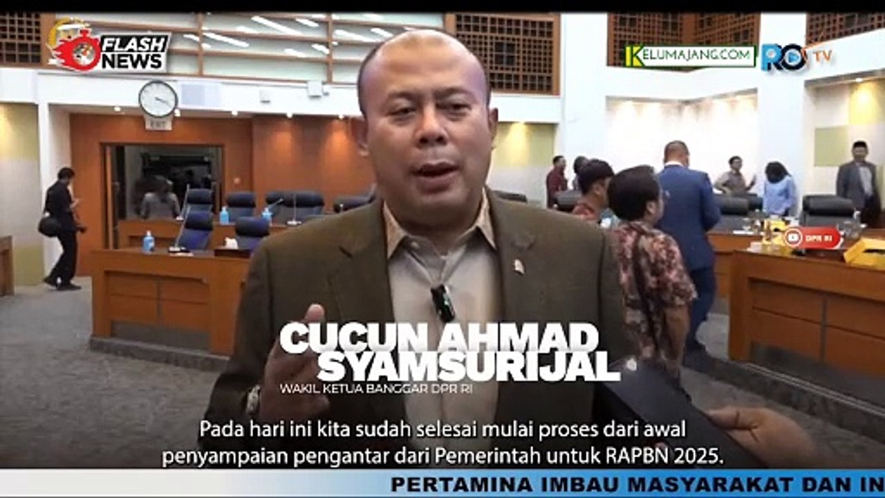 Badan Anggaran DPR RI Siapkan RAPBN 2025  Sepakati Asumsi Makro dan Inflasi