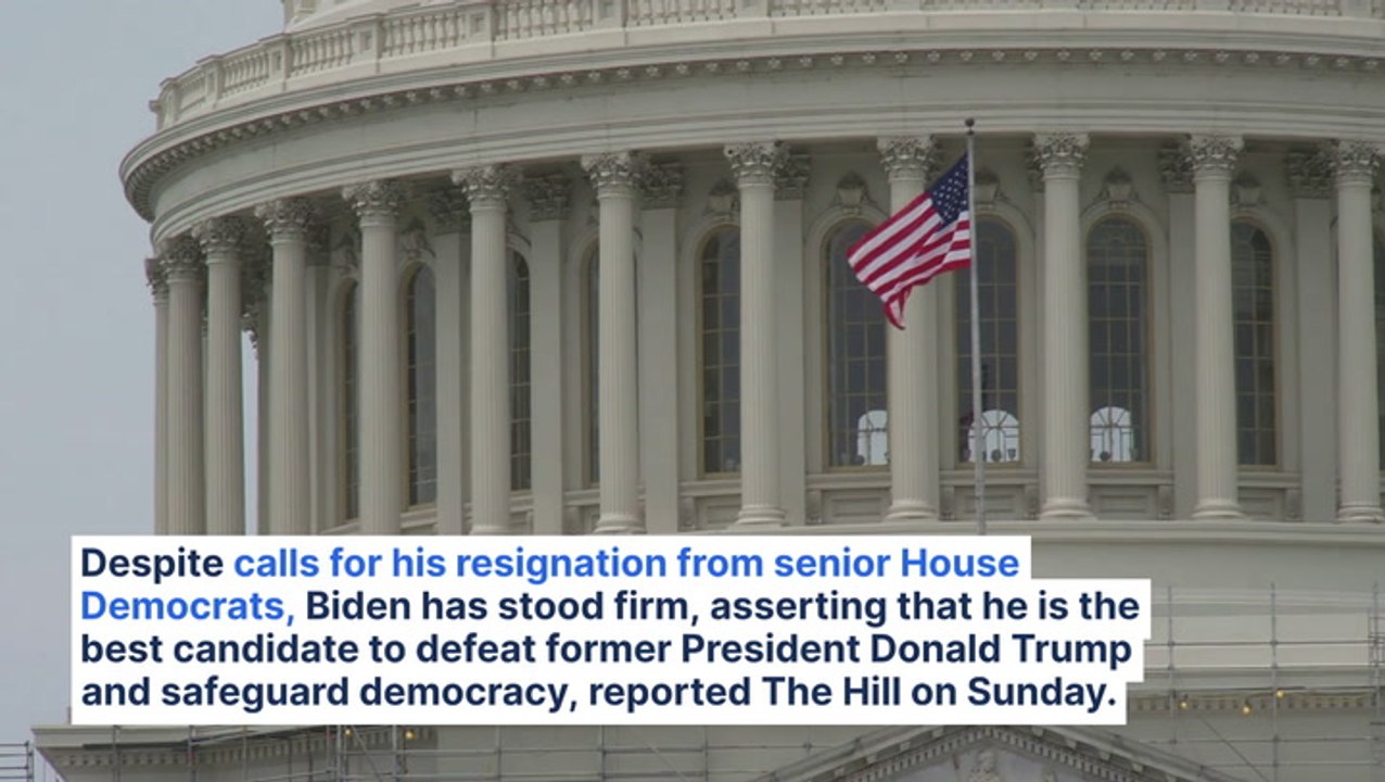 Biden Defiant Amid Calls To Quit Amid Mounting Pressure From House Democrats: 'He's Dug In'