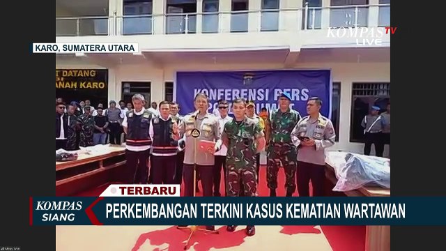 [FULL] Polisi Ungkap 2 Pembakar Rumah Mendiang Jurnalis di Karo, Sempurna Pasaribu! Siapa Saja?