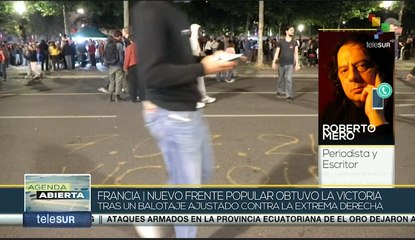 ¿Un duro golpe para Macron? Izquierda obtiene la mayoría en el parlamento