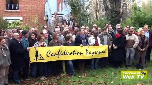La Confédération paysanne réunit ses têtes de liste pour peaufiner la campagne