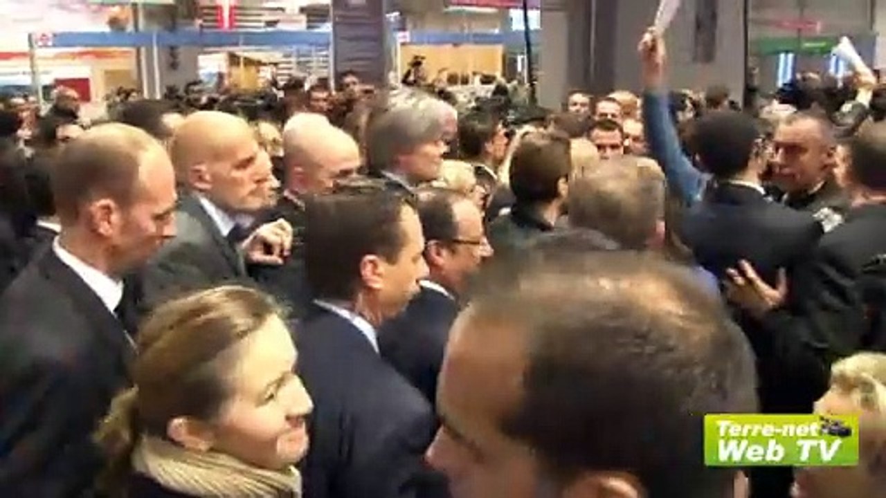 François Hollande est venu « donner un message de confiance aux éleveurs »