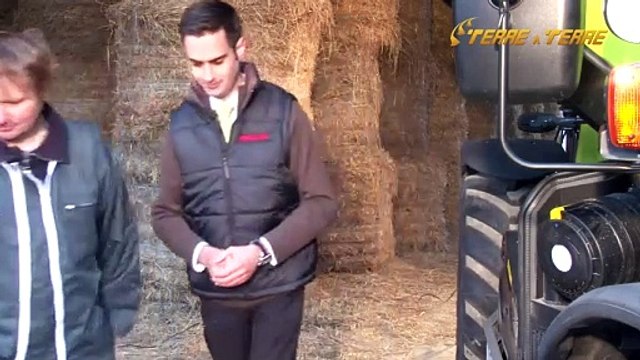 Le télescopique Claas testé par Rodolphe Cauchard, éleveur laitier