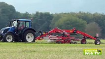 Près de 10 m de fauche avec le combiné faucheuse conditionneuse triple de Kuhn