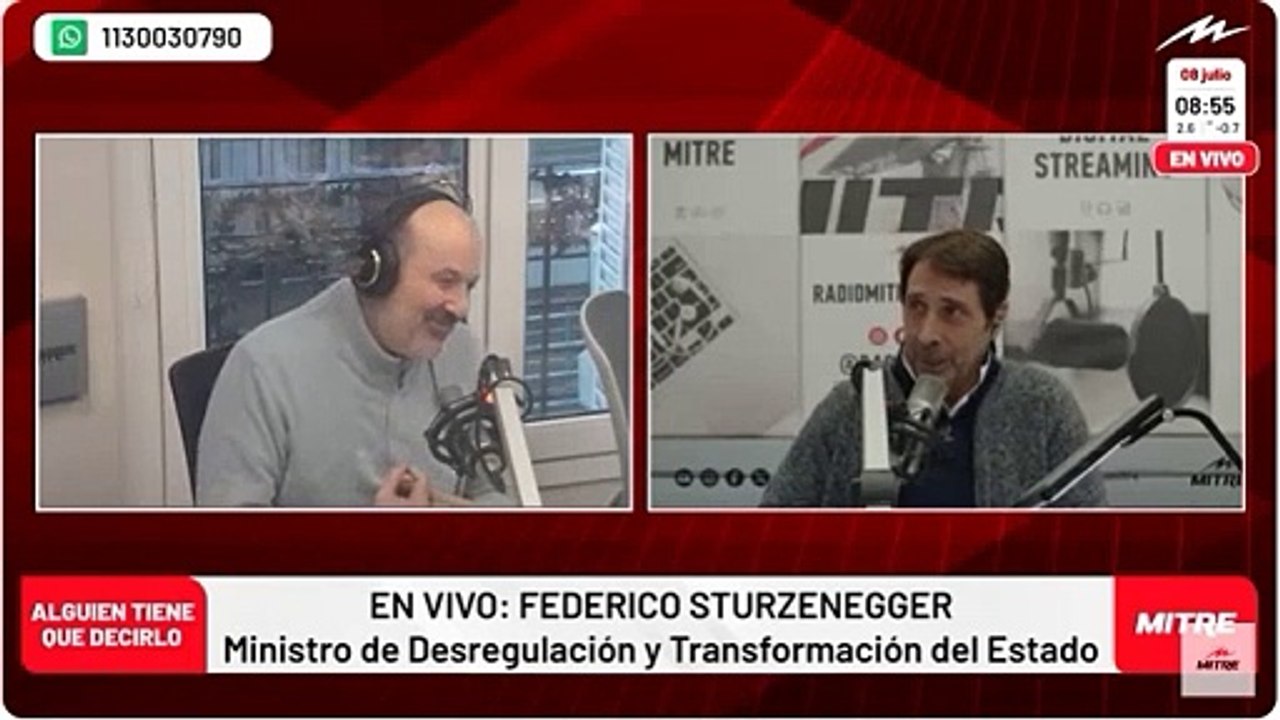 Sturzenegger sobre su relación con Caputo