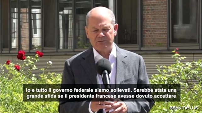 Scholz spera che la Francia riesca a formare un governo costruttivo
