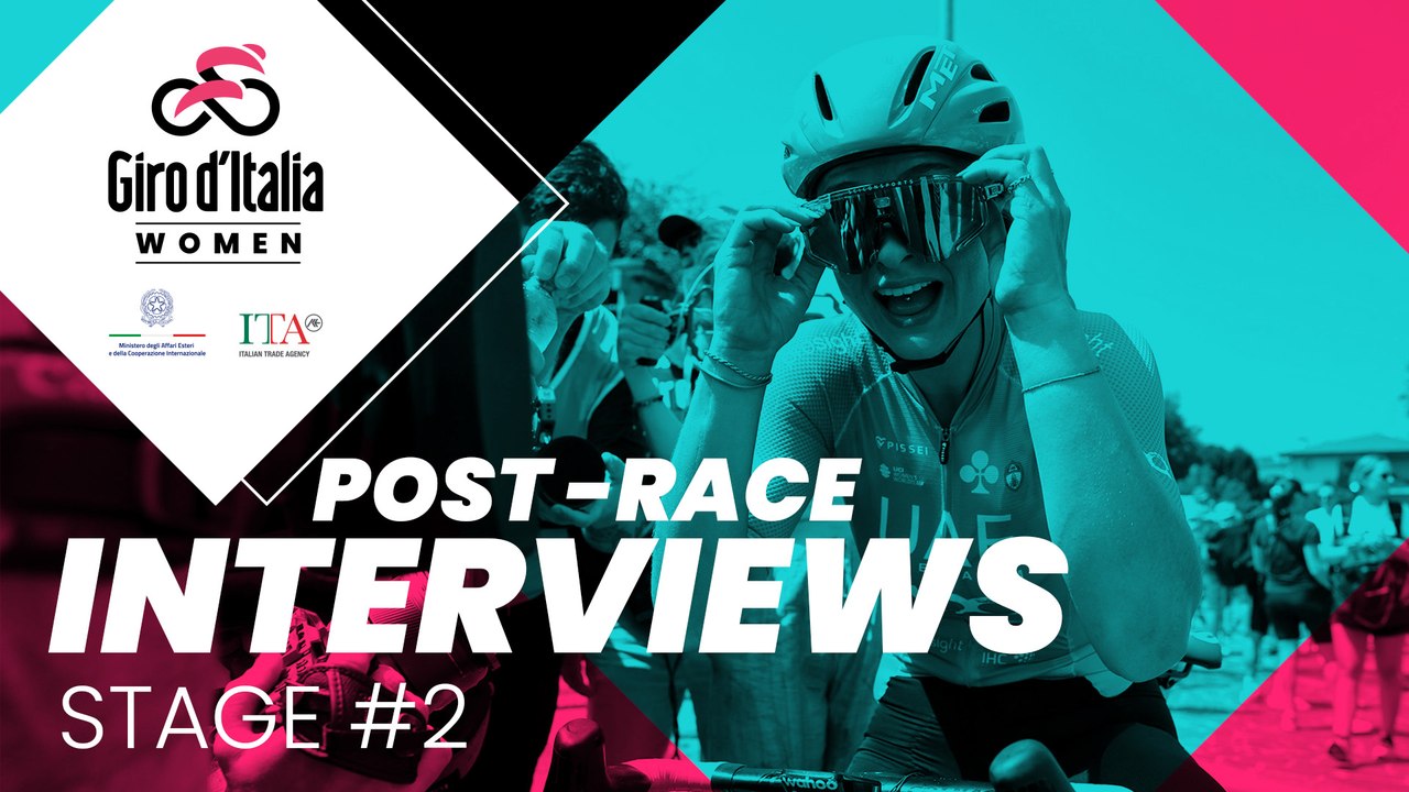 Giro d'Italia Women 2024 | Stage 2: post-race interviews
