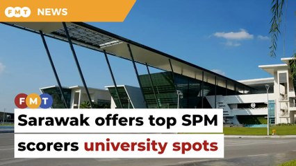 Sarawak offers top SPM scorers a place in university