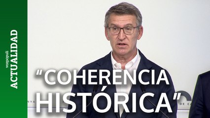 Feijóo exige al PSC una "mínima coherencia histórica" con el reparto de senadores