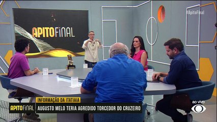 Cruzeirense vai a polícia e diz que recebeu soco de Augusto Melo