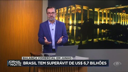 Brasil tem superávit de R$ 6,7 bilhões