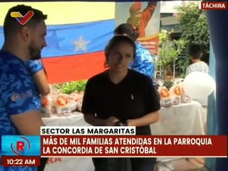 Más de mil familias del sector Las Margaritas en Táchira fueron beneficiadas con el Clap