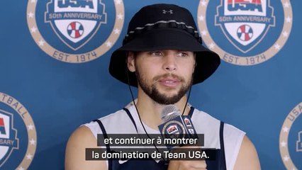 USA - Curry veut "continuer à montrer la domination de Team USA" aux JO 2024