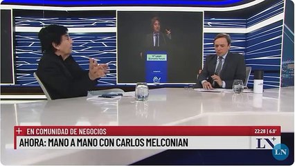 Melconian sobre el dólar blue