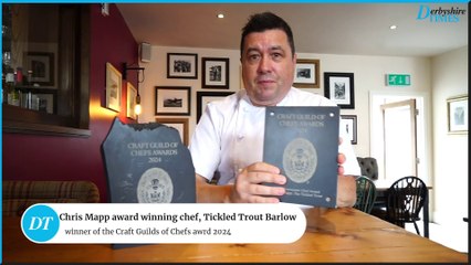 Award winning chef Chris Mapp Tickled Trout Barlow