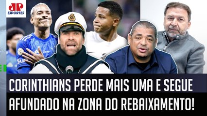 "O Corinthians é um time CONDENADO à SÉRIE B! E DIZEM AS MÁS LÍNGUAS que..." OLHA esse DEBATE!