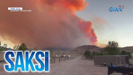 Mahigit 4,000 ektaryang lupain, apektado ng mga wildfire sa Amerika | Saksi