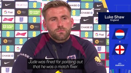 Shaw not worried about referee's match-fixing past