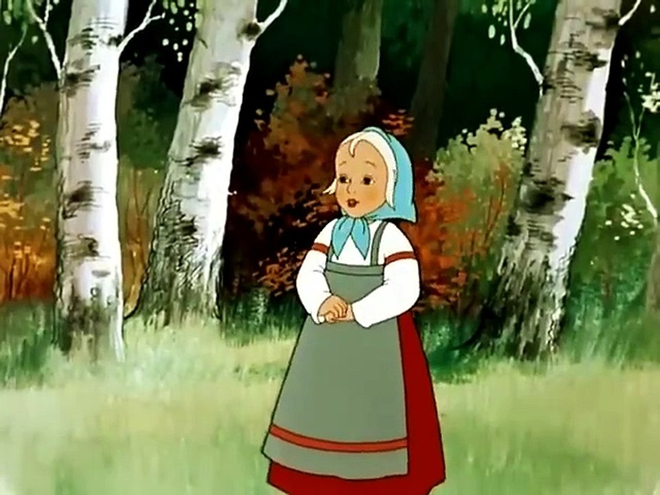 "Geese-Swans". Soviet cartoon. English voiced