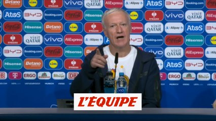 Video herunterladen: Deschamps : « Si vous vous ennuyez, regardez autre chose » - Foot - Euro - Bleus