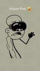 Vision Pro! �� (4k memes) #shorts-(720p)