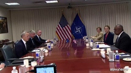 Austin riceve Stoltenberg al Pentagono prima del vertice Nato
