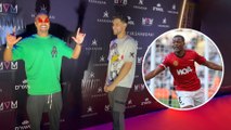 Manchester United Football Team's 'Patrice Evra' Snapped Partying In The City Of Dreams Mumbai - INDIA