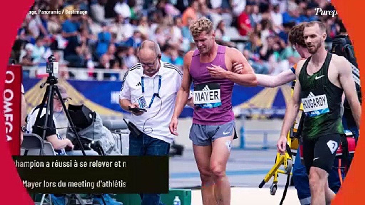 Kevin Mayer en larmes : le décathlonien se bles...
