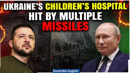Russian Strikes Hit Multiple Ukrainian Cities, Children’s Hospital Hit In The Fresh Blitz | Watch
