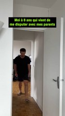 Moi à 8 ans qui vient de me disputer avec mes parents 