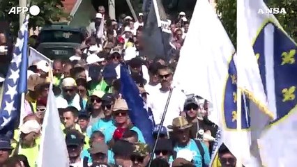 Bosnia, la marcia per ricordare le vittime del genocidio di Srebrenica