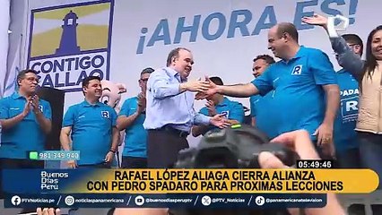 Pedro Spadaro no descarta postular a gobernador regional: “con calma”