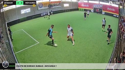 Faute de Dorian  Subias - NOVAREA 1
