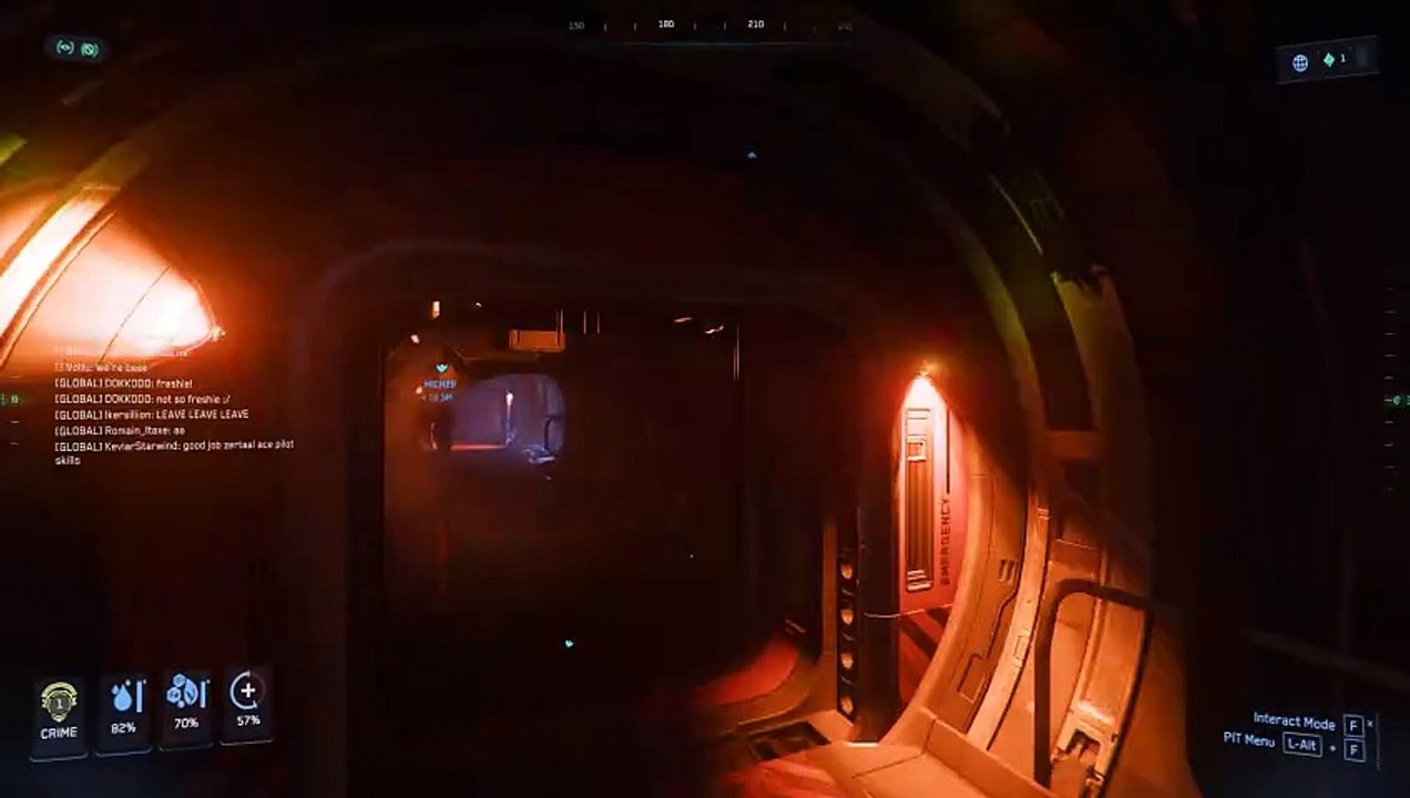Star Citizen  Panique abord