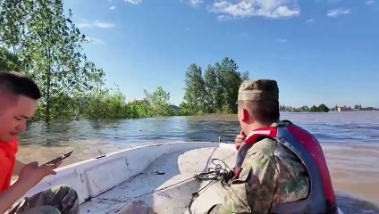 Continúan las labores de rescate en la provincia de Hunan