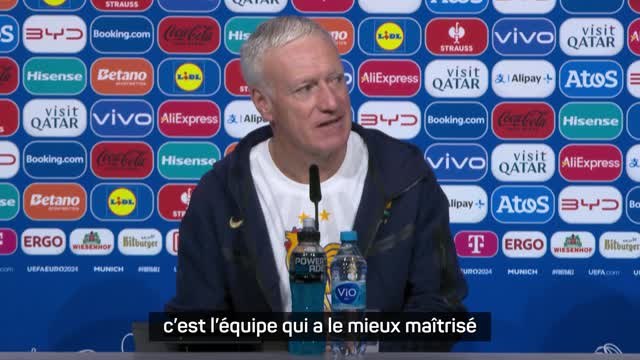 Bleus - Deschamps : L'Espagne est l'équipe qui a le mieux maîtrisé