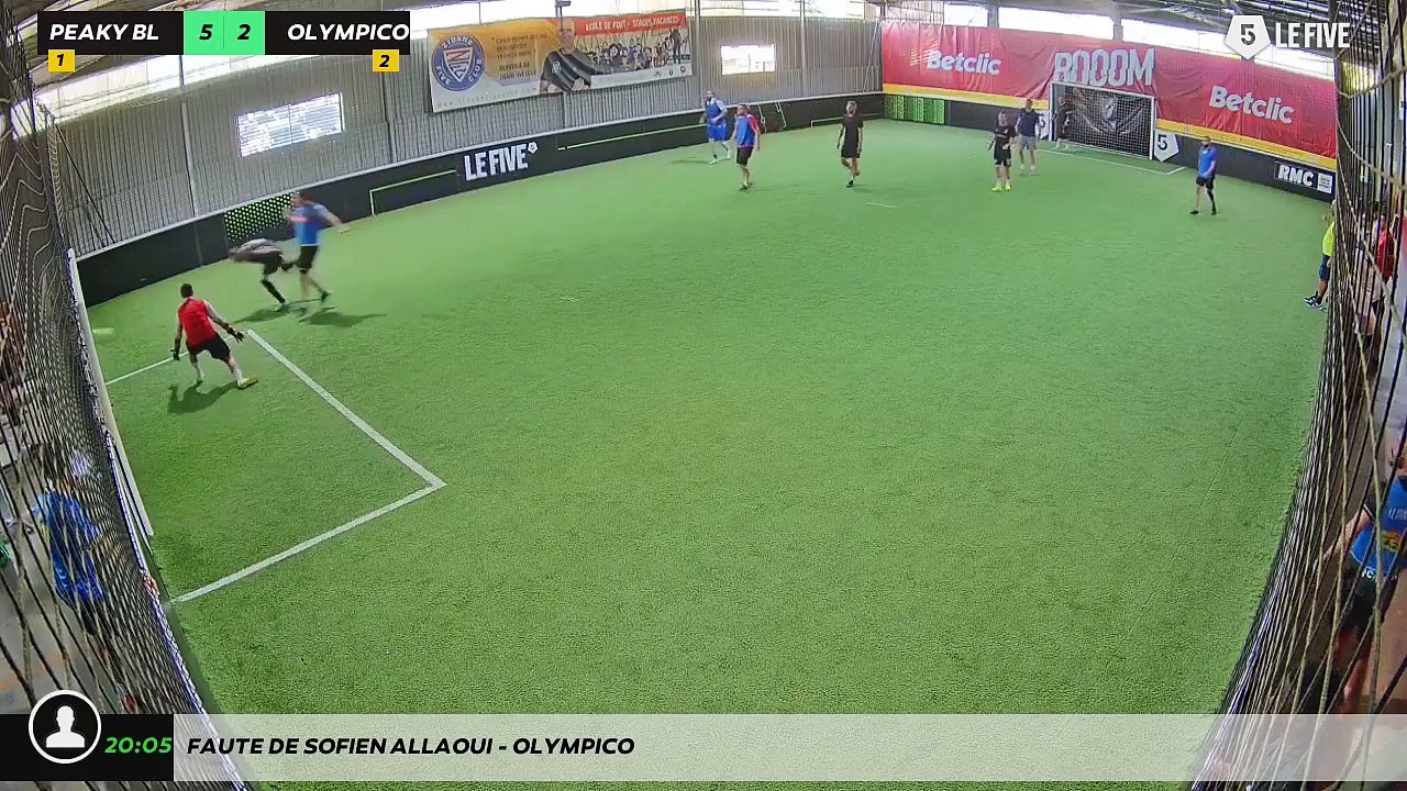 Faute de Sofien Allaoui - OLYMPICO