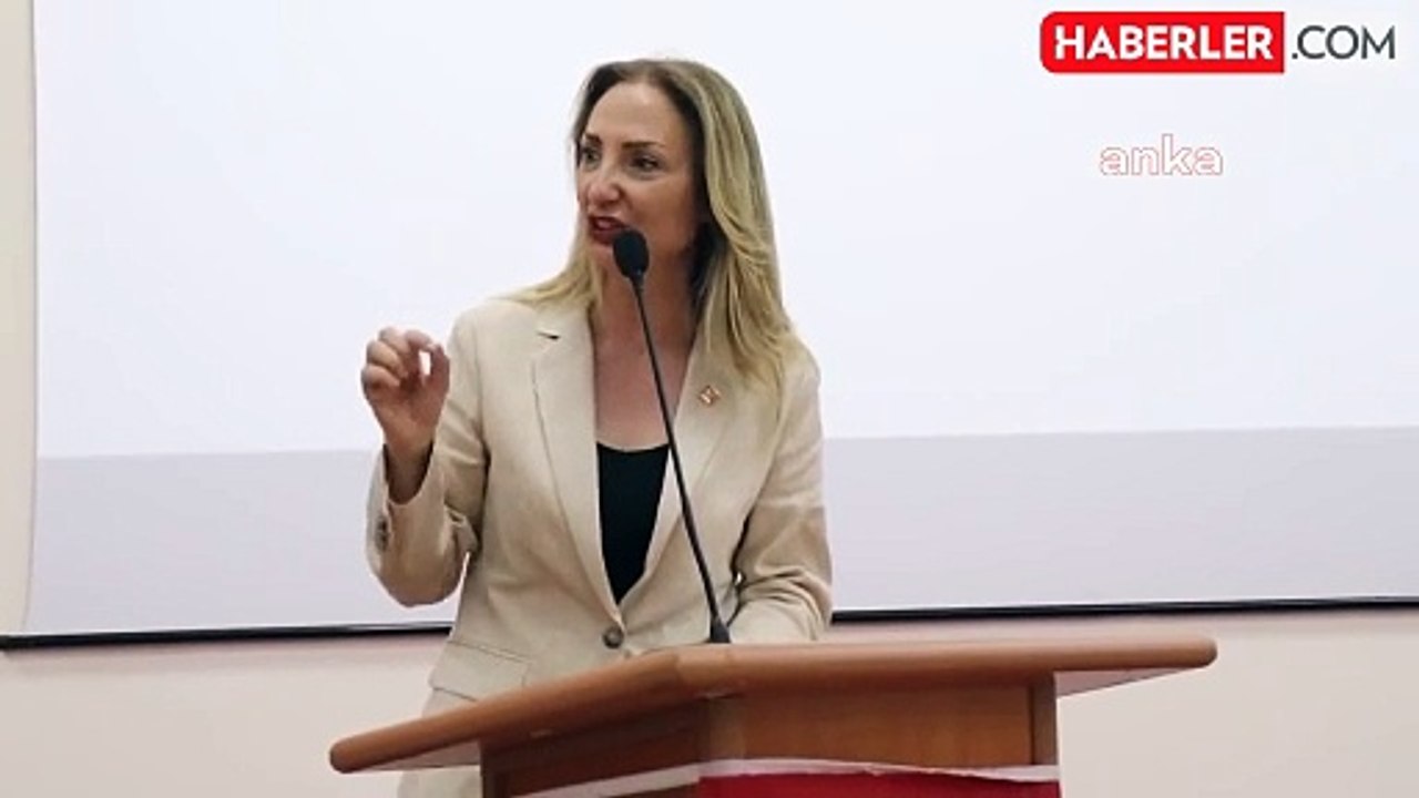 CHP Kadın Kolları Genel Başkanı Aylin Nazlıaka: Cumhuriyet, Atatürk düşmanları kadınların haklarını gasbetmeye devam ediyor