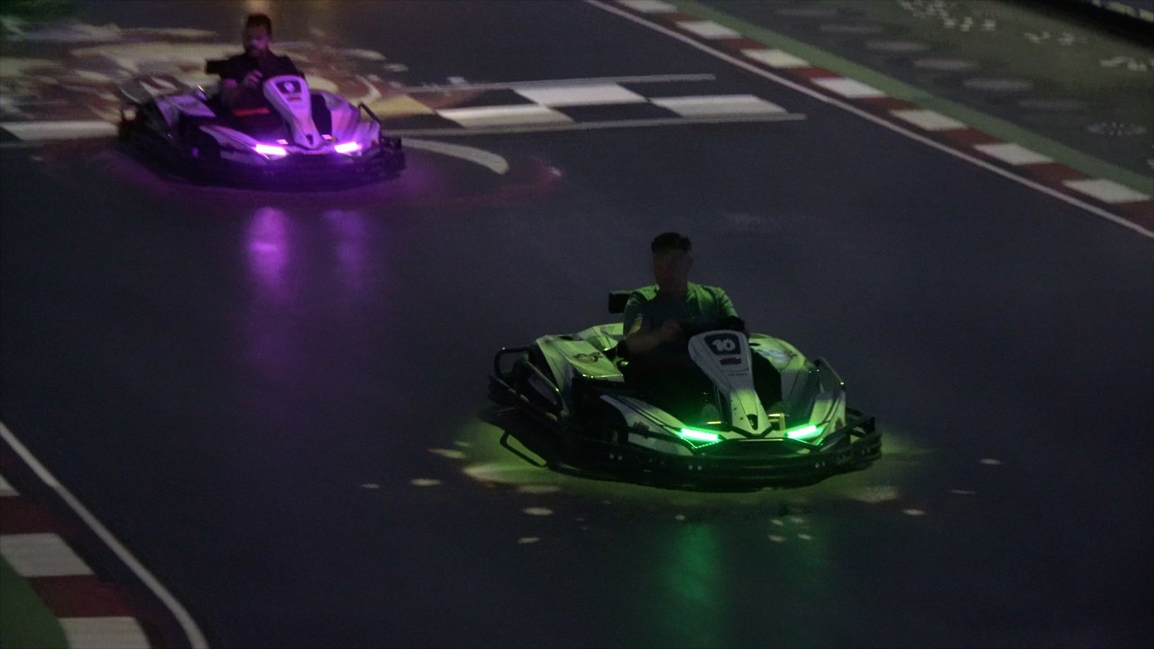 We try out a UK first gaming-karting crossover in Sittingbourne