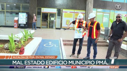 Detectan cucarachas, rajaduras e incumplimiento de medidas de construcción en la Alcaldía de Panamá