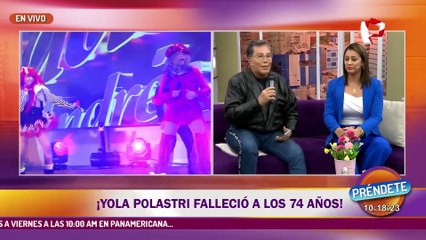 Jimmy Santy y camarógrafo revelan cómo era el "carácter" Yola Polastri en el trabajo