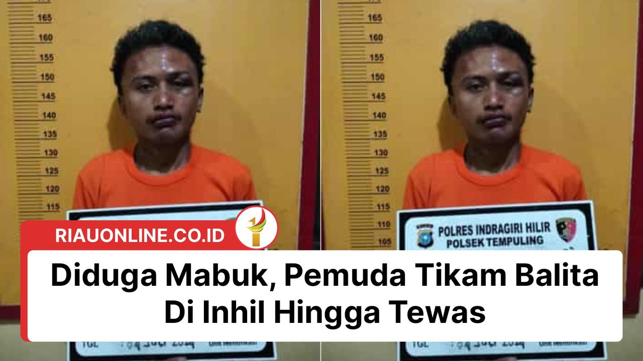 Diduga Mabuk, Pemuda Tikam Balita Di Inhil Hingga Tewas