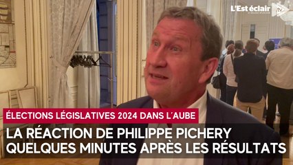 La réaction de Philippe Pichery quelques minutes après les résultats des élections législatives 2024