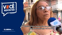 Diarista Vilma Tavares diz que passagem Tupã está sem iluminação há 2 meses